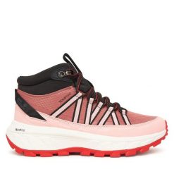 Trekkingi Jack Wolfskin. Czerwone obuwie trekkingowe damskie Jack Wolfskin, bez zapięcia. Za 439.99 zł.