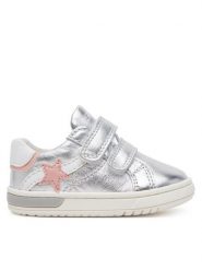 Primigi Sneakersy 7905122 S Srebrny. Szare buty sportowe dziewczęce Primigi, bez wzorów, ze skóry, bez zapięcia. Za 159.99 zł.
