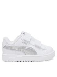 Puma Sneakersy Rickie Classic V Inf 394254 16 Biały. Białe buty sportowe dziewczęce Puma, bez wzorów, ze skóry, bez zapięcia. Za 79.99 zł.