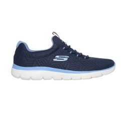 Buty Summits - Artistry Chic Rozmiar 40 - 150119-NVBL Niebieski. Niebieskie obuwie sportowe damskie Skechers, bez zapięcia. Za 280.25 zł.