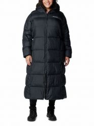 Columbia Kurtka zimowa "Puffect II Long" w kolorze czarnym rozmiar: S. Czarne kurtki damskie Columbia, na zimę, s, bez wzorów, z puchu, bez kaptura. Za 404.95 zł.