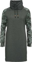Damska sukienka-bluza Loap Ebnera zielona. Zielone bluzy damskie Scarpa, xs, bez wzorów, z bawełny, bez kaptura. Za 220.99 zł.