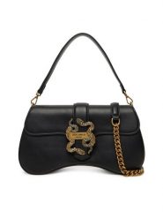 Just Cavalli Torebka 79RA4BA1 ZSA89 Czarny. Czarne torebki klasyczne damskie Just Cavalli, ze skóry, bez dodatków. Za 829.99 zł.