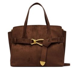 Torebka Steve Madden. Brązowe torebki klasyczne damskie Steve Madden, bez dodatków. Za 639.99 zł.