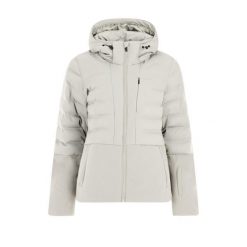 Damska kurtka narciarska Protest Hazely. Białe kurtki damskie Protest, na zimę, bez wzorów, bez kaptura. Za 916.50 zł.