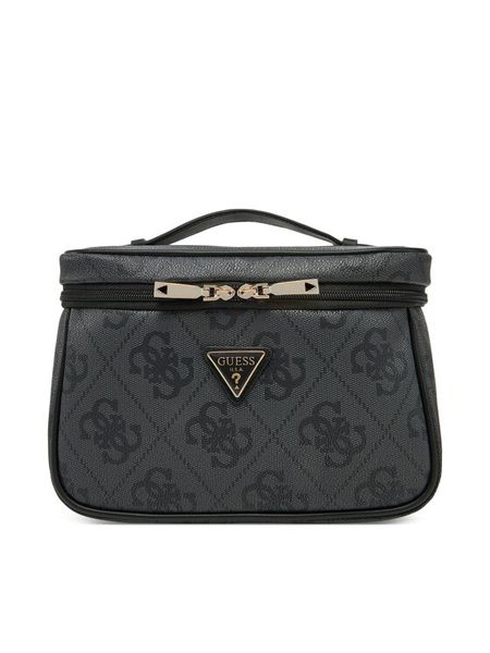 Guess Kosmetyczka TWOB86 88039 Czarny. Czarne kosmetyczki damskie Guess, ze skóry, bez dodatków. Za 289.99 zł.