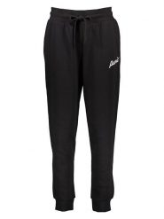 Puma Spodnie dresowe "Essentials+" w kolorze czarnym rozmiar: S. Czarne spodnie dresowe damskie Puma, s, bez wzorów, z dresówki. Za 169.45 zł.