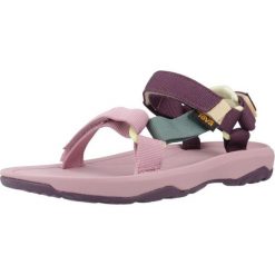 Sandały TEVA K HURRICANE XLT2 Fioletowy. Fioletowe sandały damskie Teva, bez wzorów, z tkaniny, bez obcasa, bez zapięcia. Za 216.99 zł.
