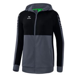 Kurtka treningowa z kapturem dla kobiet Erima Six Wings. Zielone kurtki damskie Erima, m, bez wzorów, z materiału, z kapturem. Za 241.50 zł.