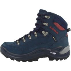 Buty trekkingowe damskie Lowa Renegade Gtx Mid S. Czarne obuwie trekkingowe damskie Lowa, z materiału, za kostkę, bez zapięcia. Za 1,015.00 zł.