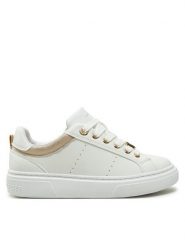 Tommy Hilfiger Sneakersy Low Cut Lace-Up Sneaker T3A9-33743-1355 S Biały. Białe buty sportowe dziewczęce Tommy Hilfiger, bez wzorów, ze skóry, bez zapięcia. Za 229.99 zł.
