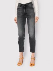 Guess Jeansy W2YA21 D4QD2 Szary Mom Fit. Szare jeansy damskie Guess. Za 289.99 zł.