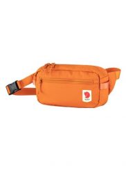 Saszetka Fjallraven High Coast Hip Pack - sunset orange. Brązowe nerki i saszetki damskie Fjällräven, bez wzorów, z meshu. Za 264.05 zł.