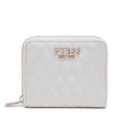 Portfel Guess. Białe portfele damskie Guess, z aplikacjami. Za 129.99 zł.