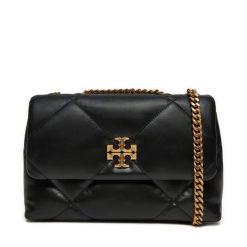 Torebka Tory Burch. Czarne torebki wieczorowe damskie Tory Burch, bez wzorów, bez dodatków. Za 2,929.00 zł.