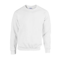 Bluza Rozpinana Unisex Dla Dorosłych Z Grubej Mieszanki Bawełny. Białe bluzy damskie GILDAN, m, bez wzorów, z bawełny, z kapturem. Za 82.99 zł.