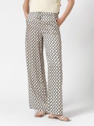 Rosner Spodnie w kolorze niebiesko-beżowym rozmiar: W42/L32. Brązowe spodnie materiałowe damskie Rosner, bez wzorów, z materiału. Za 195.99 zł.