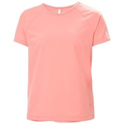Koszulka damska Helly Hansen Thalia. Czerwone bluzki damskie Helly Hansen, bez wzorów, bez kołnierzyka, bez ramiączek. Za 286.50 zł.