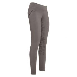Damskie legginsy jeździeckie z pełną przyczepnością Easy Rider Dietse. Zielone legginsy damskie EASY RIDER, s, bez wzorów, z dresówki. Za 261.85 zł.