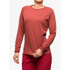 Bluza rowerowa damska Rocday Patrol. Czerwone bluzy damskie ROCDAY, bez wzorów, bez kaptura. Za 156.99 zł.