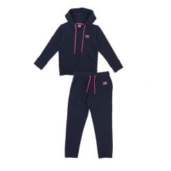 Bluza z bawełna z kaptur na co dzień na siłownię. Niebieskie bluzy damskie LEONE 1947 APPAREL, m, bez wzorów, z bawełny, bez kaptura. W wyprzedaży za 132.85 zł.