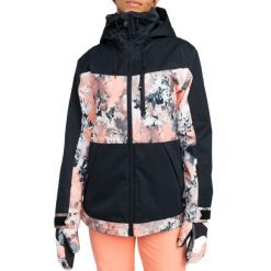 Damska Kurtka ROXY PRESENCE PARKA JACKET. Czarne kurtki sportowe damskie Roxy, na zimę, bez kaptura. Za 749.00 zł.