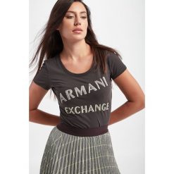 T-shirt damski ARMANI EXCHANGE. T-shirty damskie Armani Exchange, xs, bez wzorów, bez kołnierzyka. W wyprzedaży za 231.20 zł.