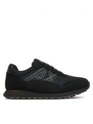 Armani Exchange Sneakersy XW002150 AF19388 MC005 Czarny. Czarne obuwie sportowe damskie Armani Exchange, z materiału, bez zapięcia. Za 619.99 zł.