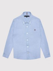 Tommy Hilfiger Koszula Oxford KB0KB06964 M Błękitny Regular Fit. Niebieskie koszule chłopięce Tommy Hilfiger, bez wzorów, z bawełny, bez kołnierzyka, bez ramiączek. Za 169.99 zł.