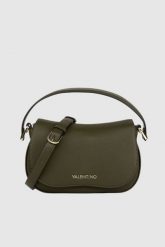 VALENTINO Torebka zielona Cortina. Zielone torebki klasyczne damskie Valentino by Mario Valentino, bez dodatków. W wyprzedaży za 499.99 zł.