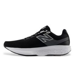 Buty do biegania damskie New Balance Lk9 W520. Czarne obuwie sportowe damskie New Balance, z materiału, bez zapięcia, do biegania. Za 387.00 zł.