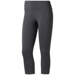 Spodnie treningowe damskie Reebok OS Lux 34 Tight 20. Szare obuwie sportowe damskie Reebok, bez zapięcia, na fitness i siłownię. Za 135.00 zł.