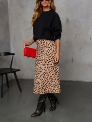 LA Angels Spódnica w kolorze beżowym rozmiar: XL. Brązowe spódnice damskie LA Angels, na co dzień, xl, bez wzorów, maxi. Za 126.99 zł.