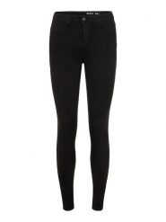 Noisy may Dżinsy "Callie" - Skinny fit - w kolorze czarnym rozmiar: W25/L30. Czarne jeansy damskie Noisy may, z podwyższonym stanem. Za 74.99 zł.