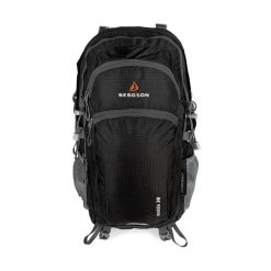 Plecak turystyczny BERGSON MOLDE 30 L. Czarne plecaki Bergson, bez wzorów. Za 369.99 zł.