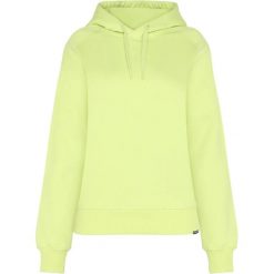 Bluza damska z kapturem Didriksons Ven. Żółte bluzy damskie Didriksons, bez wzorów, z bawełny, z kapturem. Za 374.20 zł.