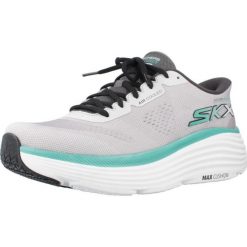 Kapcie SKECHERS MAX CUSHIONING END Szary. Szare kapcie damskie Skechers. Za 468.00 zł.