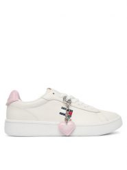Tommy Jeans Sneakersy Archive '98 Valentines EN0EN03024 Écru. Obuwie sportowe damskie Tommy Jeans, z jeansu, bez zapięcia. Za 449.99 zł.