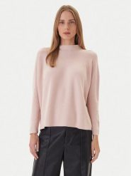 Kontatto Sweter 3M0811C Różowy Regular Fit. Czerwone swetry klasyczne damskie Kontatto, m, z syntetyku, bez kołnierzyka. Za 269.99 zł.