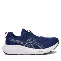 Buty do biegania Asics. Niebieskie obuwie sportowe treningowe Asics, do biegania. Za 259.99 zł.