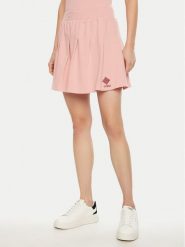 Guess Spódnica mini V5RD00 KCOK1 Różowy Regular Fit. Czerwone spódnice damskie Guess, l, z aplikacjami, z bawełny, mini. Za 159.99 zł.