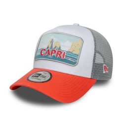 Czapka Trucker New Era Summer Capri 9forty. Brązowe czapki damskie New Era, bez wzorów. Za 161.50 zł.