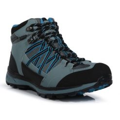 Buty Trekkingowe dla kobiet Regatta SAMARIS MID II. Niebieskie obuwie trekkingowe damskie Regatta, bez zapięcia. Za 259.99 zł.