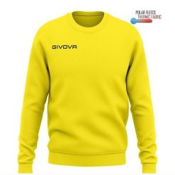 Bluza piłkarska dla dorosłych Givova Maglia One żółta. Żółte bluzy damskie Givova, xl, bez wzorów, z materiału, bez kaptura. Za 78.97 zł.