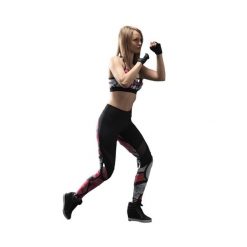 Damskie legginsy Dorawon Graffiti. Czerwone legginsy damskie DORAWON, bez wzorów. Za 450.00 zł.