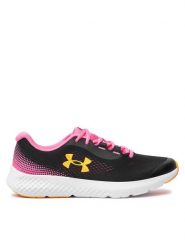 Under Armour Buty do biegania Ua Ggs Charged Rogue 4 3027111-001 Czarny. Czarne buty sportowe dziewczęce Under Armour, z materiału, bez zapięcia. Za 449.99 zł.