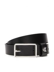Calvin Klein Pasek Damski LV04F7050G Czarny. Czarne paski damskie Calvin Klein, bez wzorów, ze skóry. Za 159.99 zł.