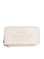 Marc Jacobs Portfel The Leather Continental 2P4SMP015S02 Écru. Portfele damskie Marc Jacobs, bez wzorów, ze skóry. Za 689.99 zł.
