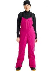 Burton Spodnie narciarskie "[ak] Kimmy GORE-TEX 2L Bib Pants" w kolorze różowym rozmiar: L. Różowe spodnie dresowe damskie Burton, l, bez wzorów, z gore-texu. Za 1,289.95 zł.