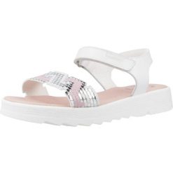 Sandały PABLOSKY 431100P Biały. Białe sandały damskie Pablosky, bez wzorów, ze skóry, bez obcasa, bez zapięcia. Za 202.99 zł.